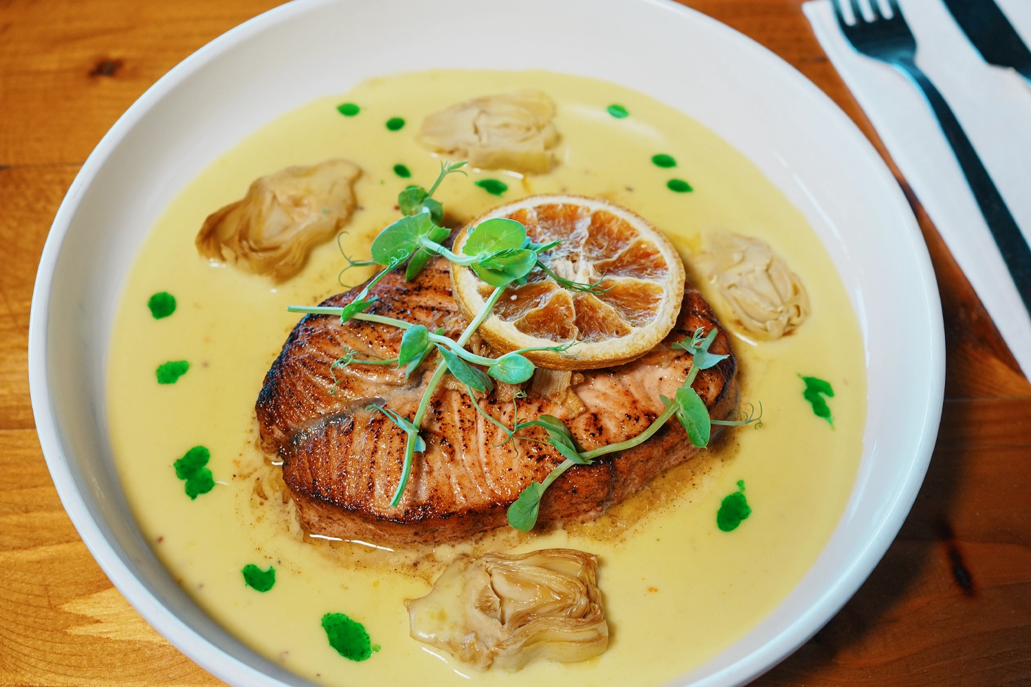 Narenciye Dokunuşlu Somon